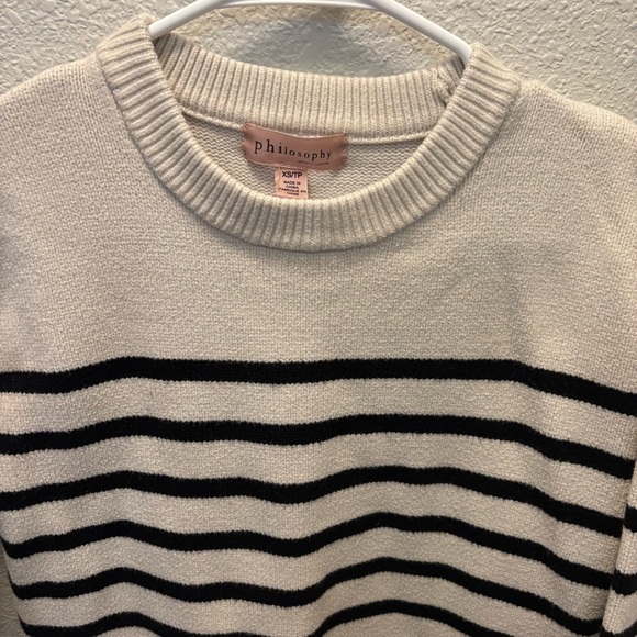 Women’s Philosophy stripped sweater - Picture 2 of 3